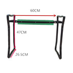 Garden Kneeler and Seat, Foldable Gardening Stool with Tool Bag