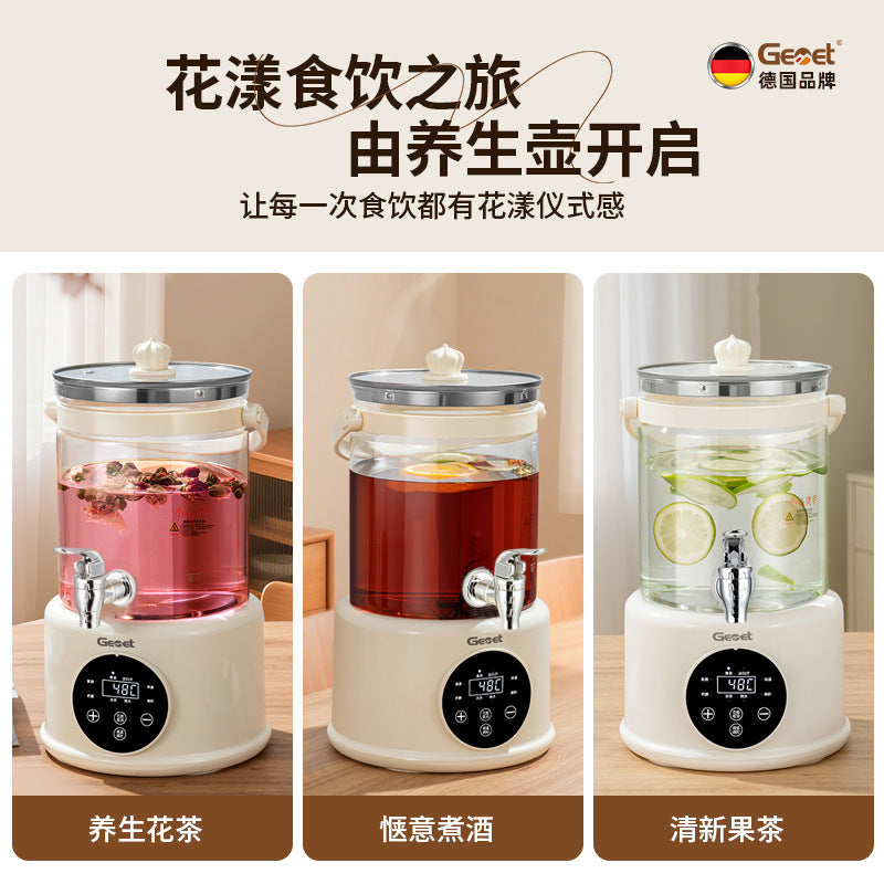 Electric Glass Health Pot Tea Maker – Multi-Function Herbal Kettle for Flower Tea & Home Use