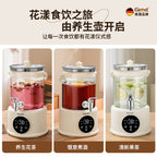 Electric Glass Health Pot Tea Maker – Multi-Function Herbal Kettle for Flower Tea & Home Use