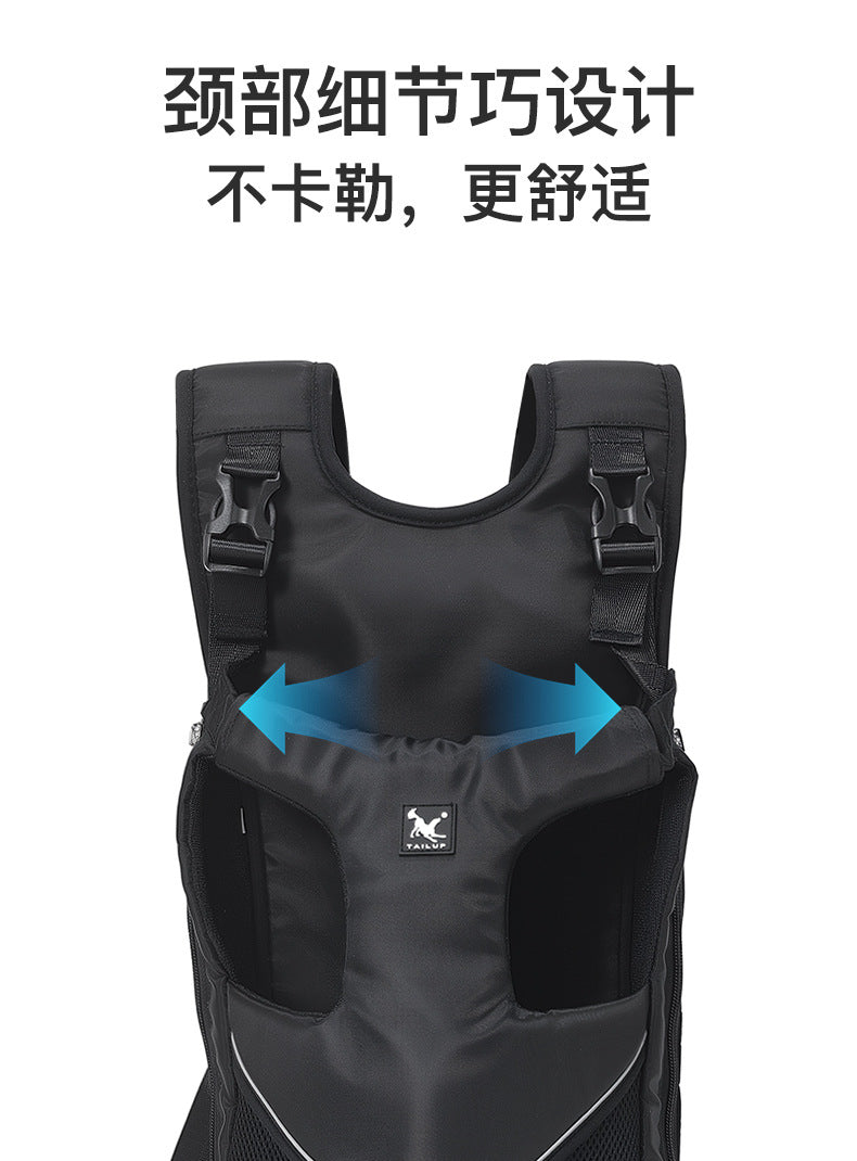 Breathable Pet Carrier Backpack Front Pack for Small Dogs and Cats Outdoor Travel Bag