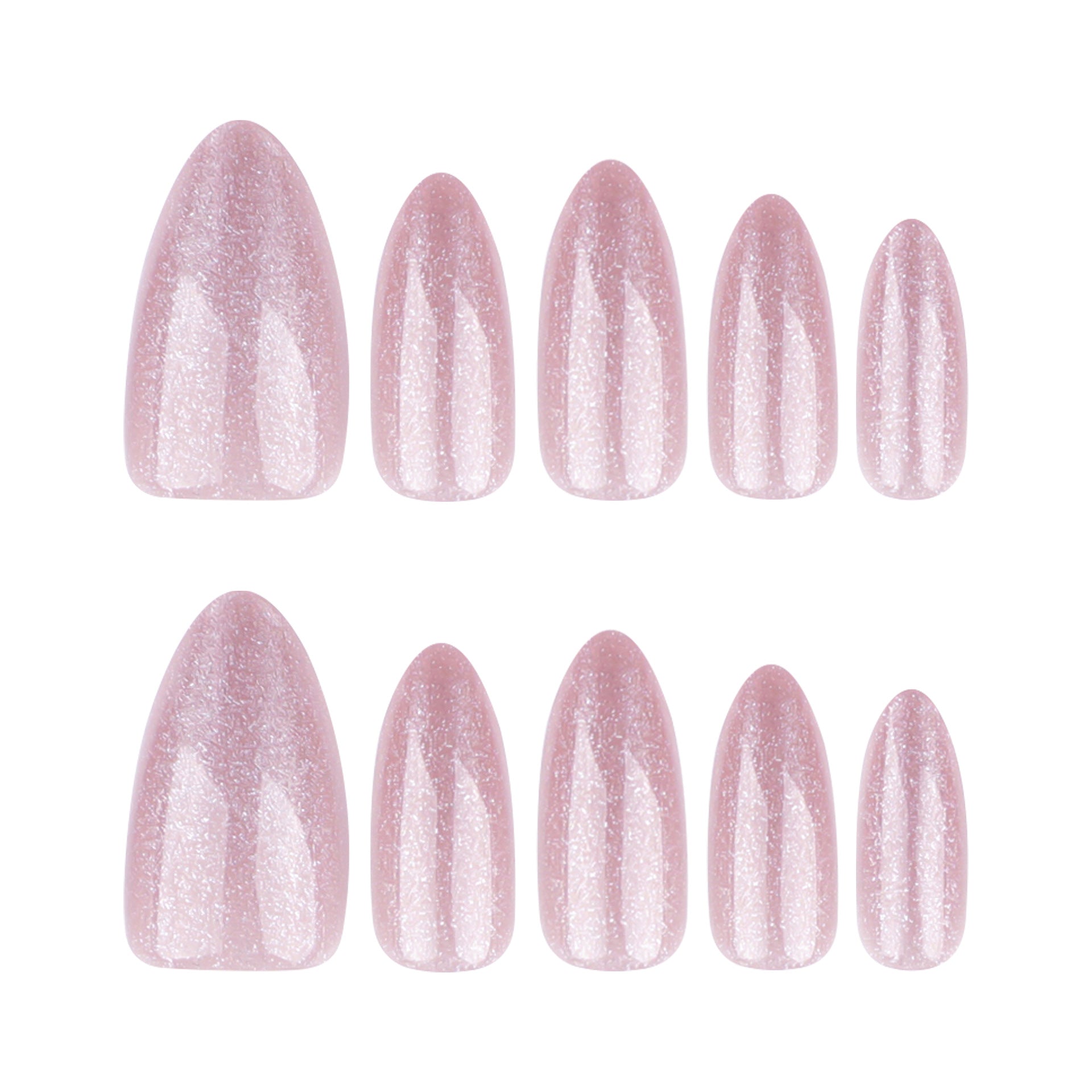 Pink Cat Eye Press-On Nails