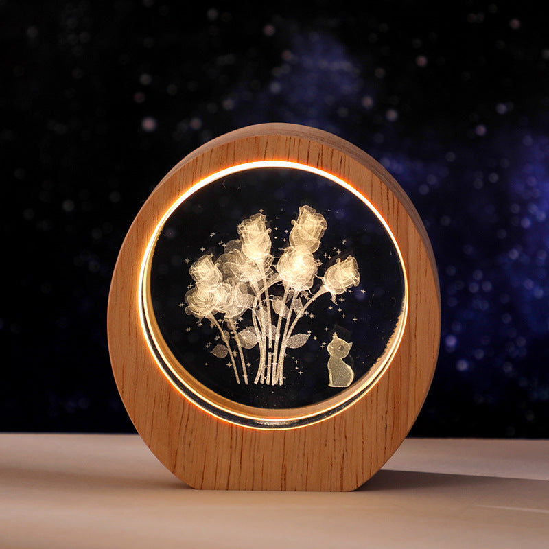 (Birthday Gift)3D Galaxy Night Light