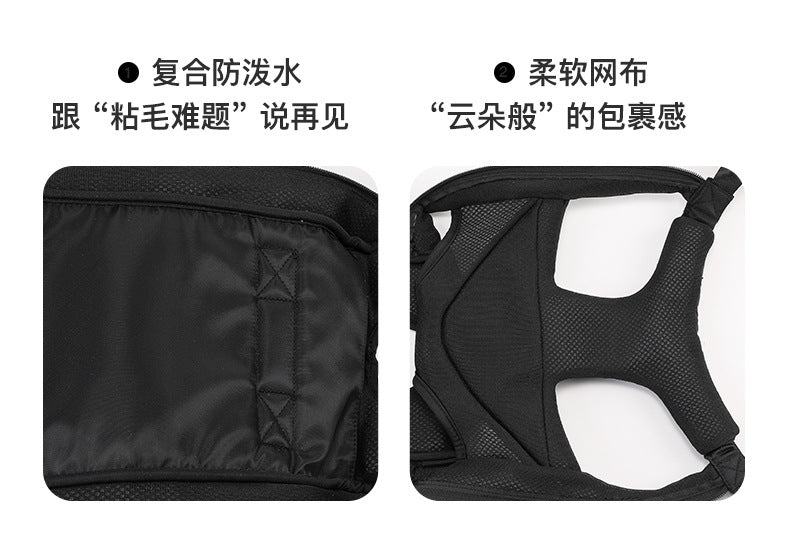 Breathable Pet Carrier Backpack Front Pack for Small Dogs and Cats Outdoor Travel Bag