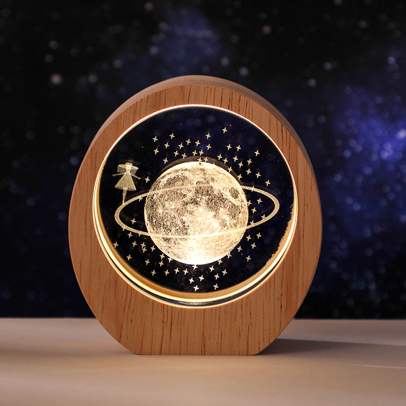 (Birthday Gift)3D Galaxy Night Light