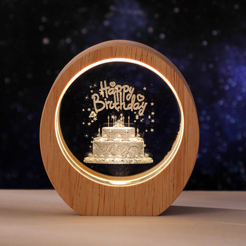 (Birthday Gift)3D Galaxy Night Light