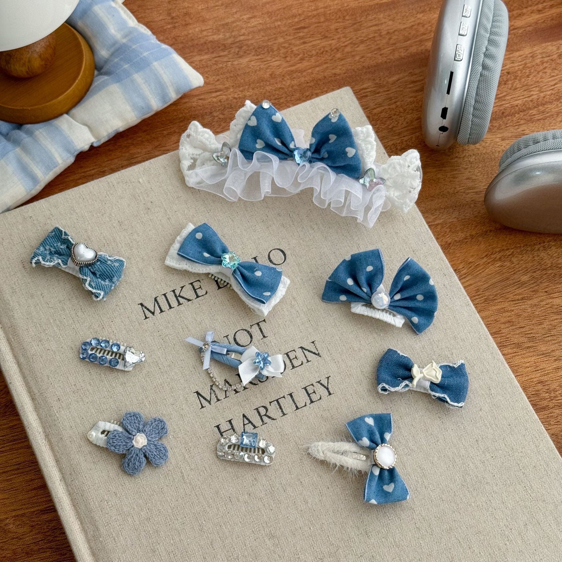 Cute Dog Hair Bow Clips Pet Grooming Accessories for Small Dogs and Cats