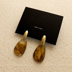 Minimalist Acrylic Drop Earrings for Women, Lightweight Fashion Jewelry