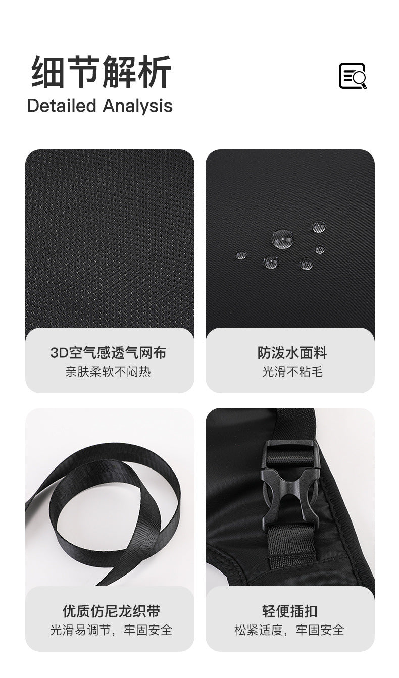 Breathable Pet Carrier Backpack Front Pack for Small Dogs and Cats Outdoor Travel Bag