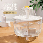 Automatic Cat Water Fountain, Circulating Pet Water Dispenser with Filter