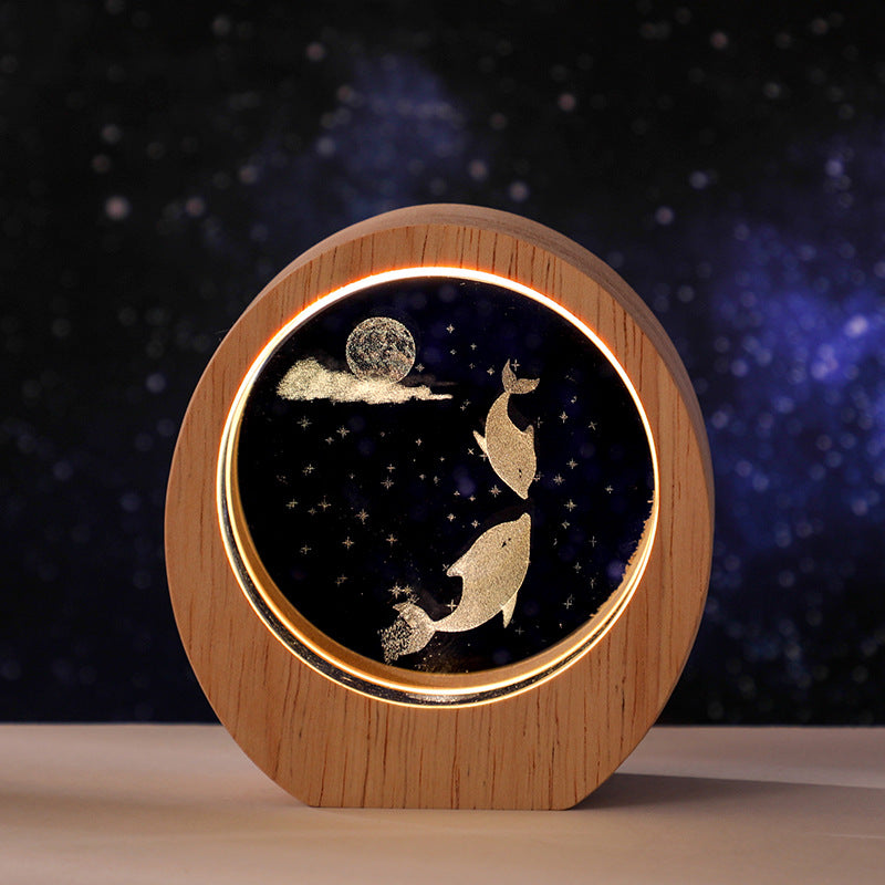 (Birthday Gift)3D Galaxy Night Light