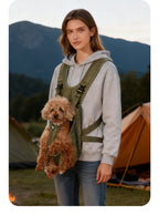 Breathable Pet Carrier Backpack Front Pack for Small Dogs and Cats Outdoor Travel Bag