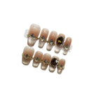 Black Cat Eye Press-On Nails