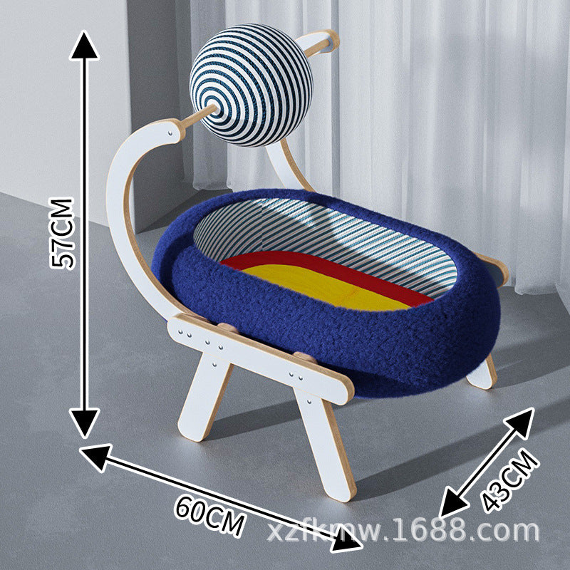 Cat Scratcher Bed Corrugated Cardboard Cat Scratch Pad Cat Nest for Indoor Cats